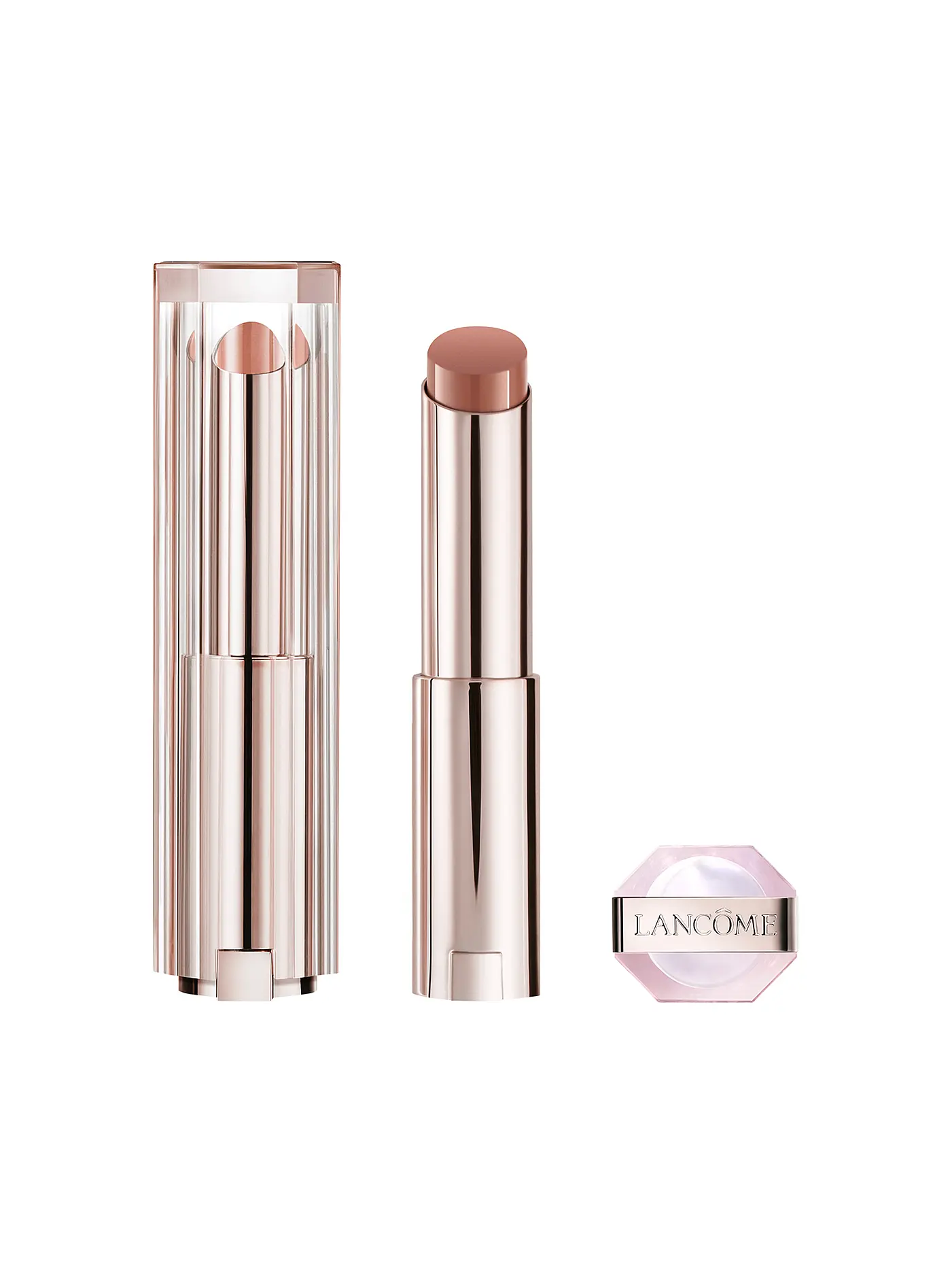LANCÔME | Lip Idôle Squalane-12 Butterglow Glowy Color Balm (66 Mahogany Mauve) | hellbraun